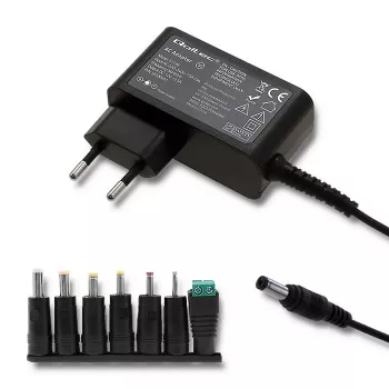 Toiteadapter Qoltec 51736 Siseruumidesse 30 W Must