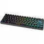 Deltaco GAM-100-DE - 65% - USB + Bluetooth - mehaaniline lüliti - QWERTZ - RGB-LED - Must