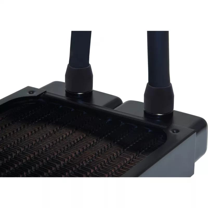 Liitmik Alphacool 17638 Alumiinium Messing Must 1.8 cm 2.4 cm