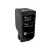 Toonerkassett Lexmark 74C20Y0 1000 lehekülge Kollane