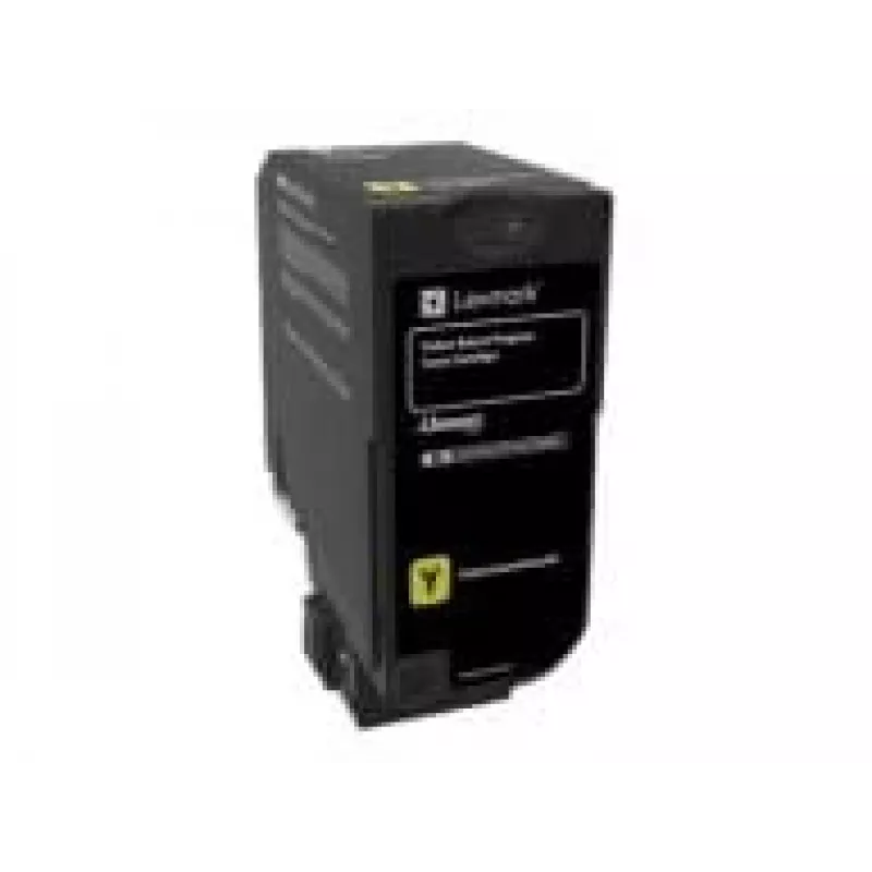 Toonerkassett Lexmark 74C20Y0 1000 lehekülge Kollane