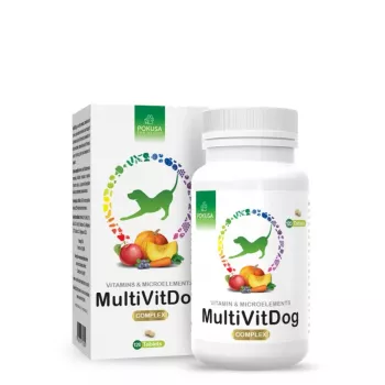 POKUSA MultiVit Dog Complex - toidulisandid koertele - 120 tk