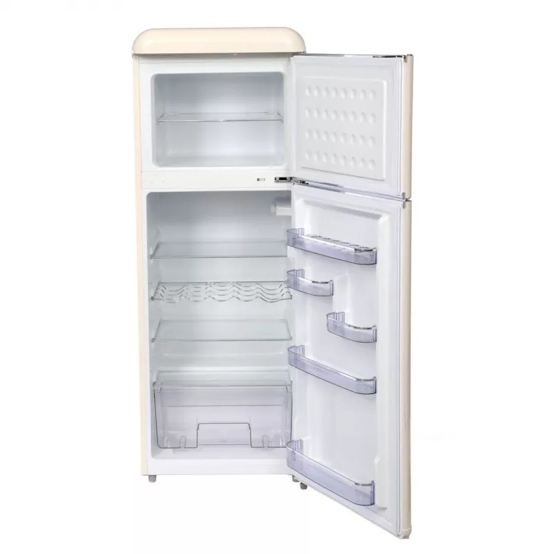 Ravanson LKK-210RC külmkapp-sügavkülmik — vabaltpaigutatav 157 L külmik / 51 L sügavkülmik, A++ energia, R600a, 54,5×58,5×147 cm, 39 dB