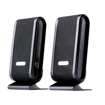 Kõlarid 2+0 Quanto Black USB