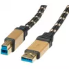 USB 3.0 kaabel ROLINE GOLD tüüp A M - B M 3,0 m