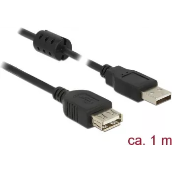 USB-kaabel DeLOCK 84883 USB 2.0 1 m Must