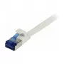 Synergy 21 Paranduskaabel RJ45, CAT6A 500Mhz, 0,15m, Valge, U/FTP, Lame, TPE(Superflex), AWG32, Synergy 21 - Kaabli tüüp U-FTP - Juhtmepaarid fooliumiga varjestatud