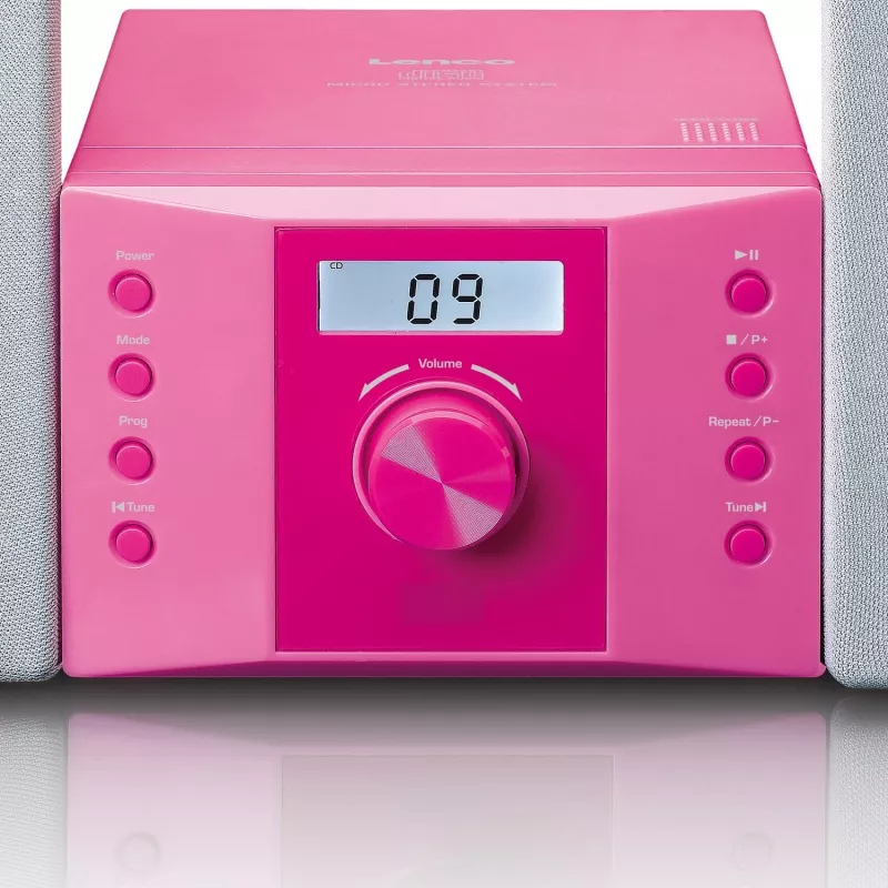 Kaasaskantav stereosüsteem Lenco MC-013PK