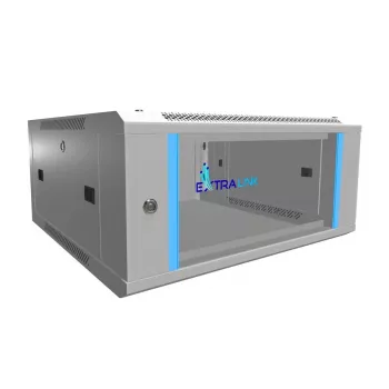 Extralink Rackmount cabinet 4U 600x600 Gray wall mounted