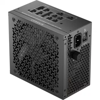 Toiteplokk CORSAIR RMx Shift Series RM850x 850W ATX 24-kontaktiline, 80 PLUS Gold, must, 140 mm ventilaator