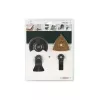 Bosch Starlock 4-osaline plaatide komplekt, Metallitöötlus, Puidutöötlus, 4 tööriista