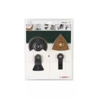 Bosch Starlock 4-osaline plaatide komplekt, Metallitöötlus, Puidutöötlus, 4 tööriista