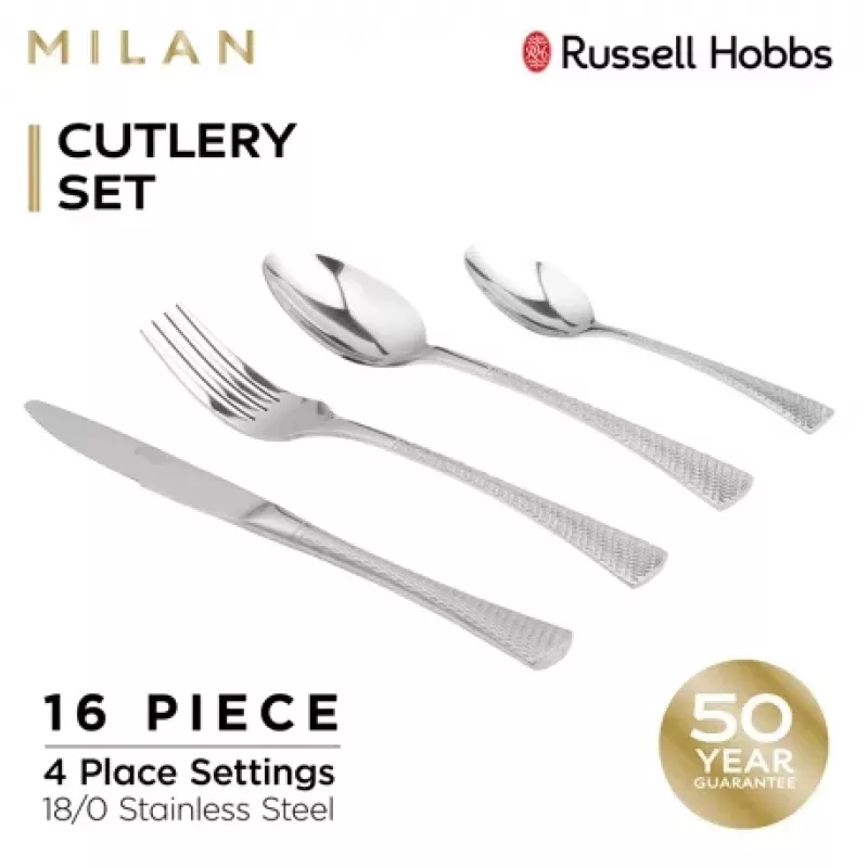 Söögiriistade komplekt Russell Hobbs RH02229EU7 — 16-osaline roostevabast terasest