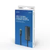 SAVIO Adapter USB-C 3.1 Gen.1 (M) RJ-45 Gigabit Ethernet (F), 1000 Mbps, AK-56, hall