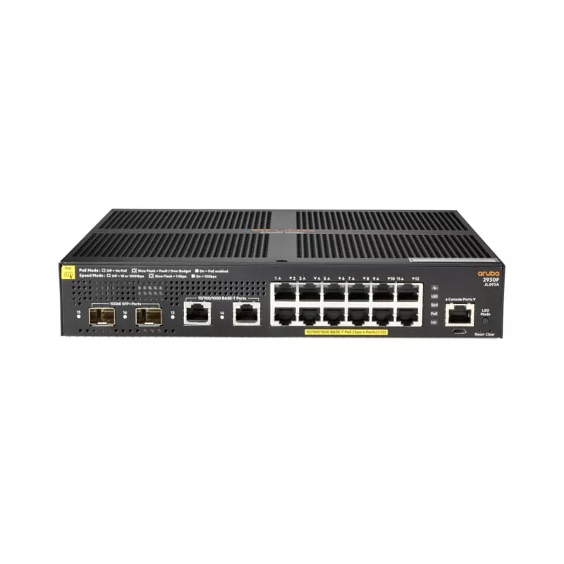 Hallatav kommutaator Aruba 2930F 12G PoE+ 2G/2SFP+