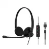 Peakomplekt EPOS IMPACT 100 UC Stereo USB-C+A juhtmega kerge mugavus