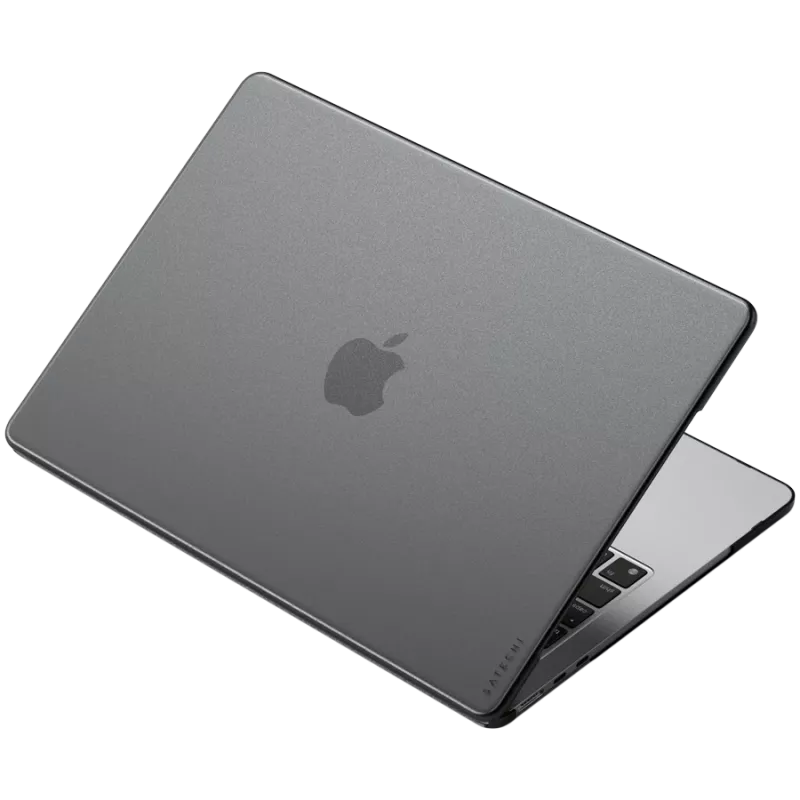 Satechi Eco Hardshell ümbris ST-MBAM2DR, MacBook Air 13 M2 jaoks, tume