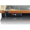 Lenco LS-50 record player w. loudspeaker wood