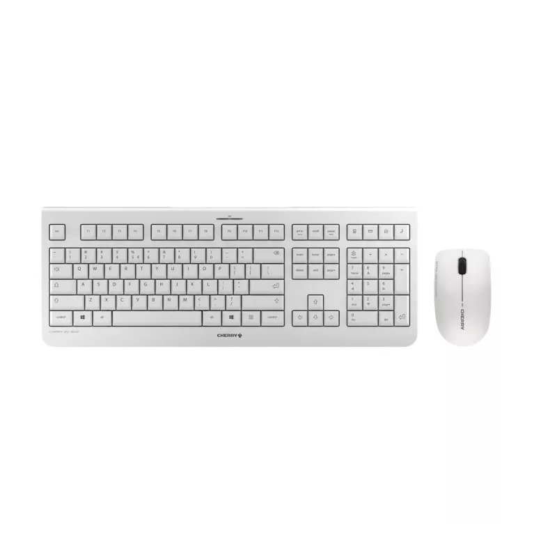 CHERRY DW 3000 klaviatuur, hiir kaasas, universaalne, RF-juhtmeta, QWERTZ, saksa, hall