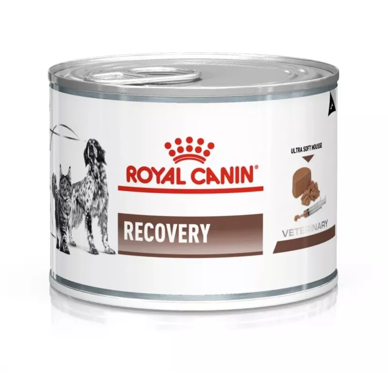 Märg taastumisdiagnostiline koeratoit Royal Canin Recovery Adult 195 g — linnuliha, 73% niiskust, 12,7% valku