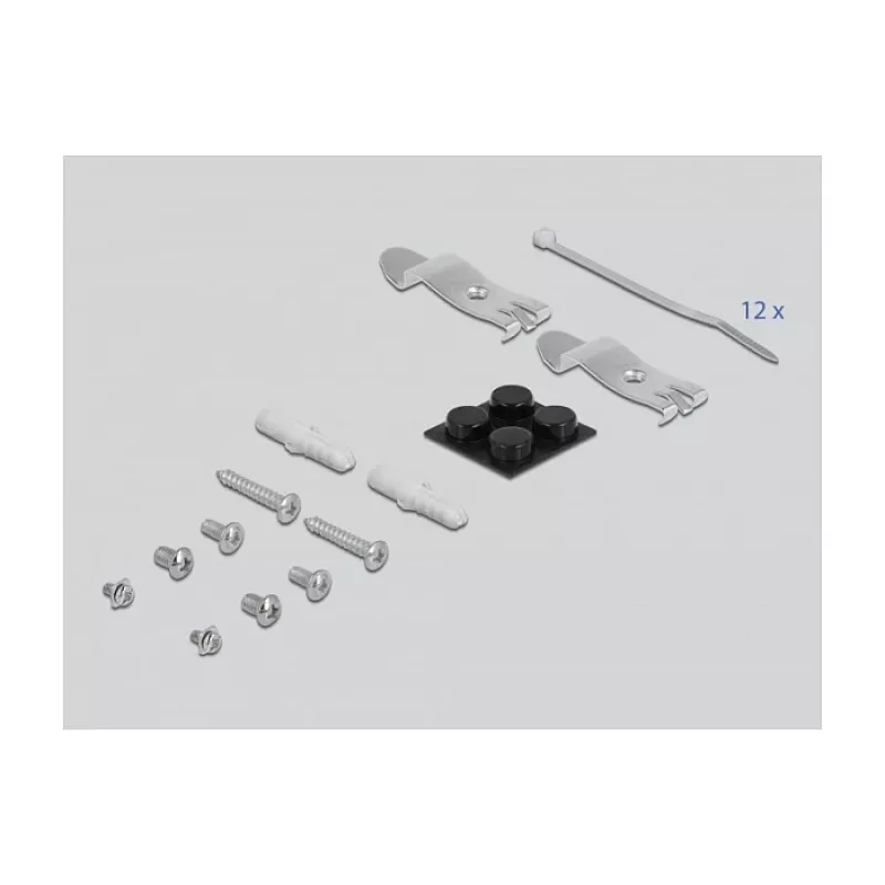 Patch Panel DeLOCK Keystone 12 Port Must