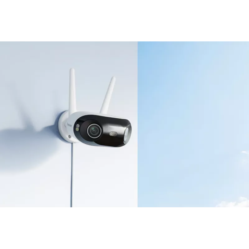 Reolink W740 Bullet WiFi kaamera — 8 MP, F2.8mm/F1.6 objektiiv, IP67, MicroSD kuni 512 GB