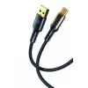 USB Type-C andmekaabel Tellur TLL155711, 3A vool, 100 cm, must