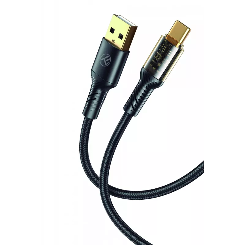 USB Type-C andmekaabel Tellur TLL155711, 3A vool, 100 cm, must