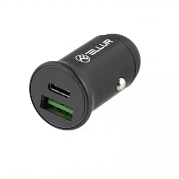 Autolaadija Tellur PD60W QC30W T-MLX43921 — 60W PD ja 30W QC kiirlaadimine sõidukitele
