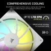 Ventilaator Corsair RS140 ARGB 14 cm Valge 330-1700 p/min