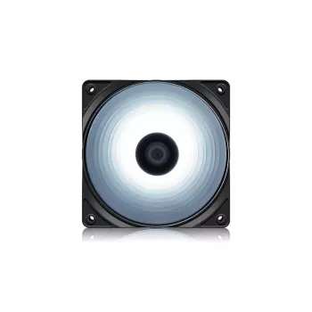 120 mm ventilaator DeepCool RF120W — 1300 p/min, 1,32 mmH2O, läbipaistev must