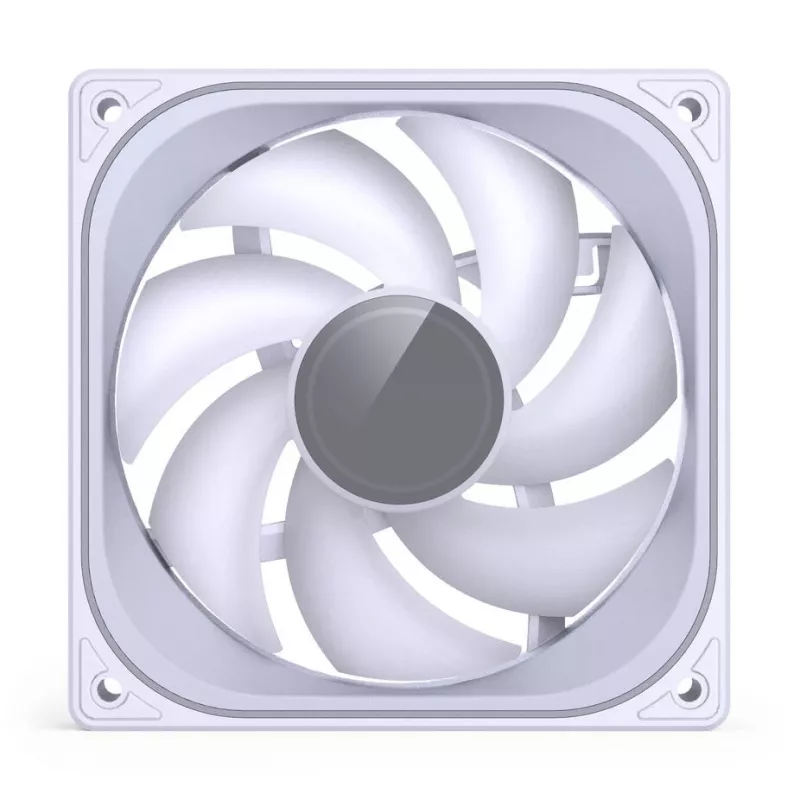 120mm PWM ARGB korpuse ventilaator Jonsbo ZB-120 valge, mudel ZB-120W