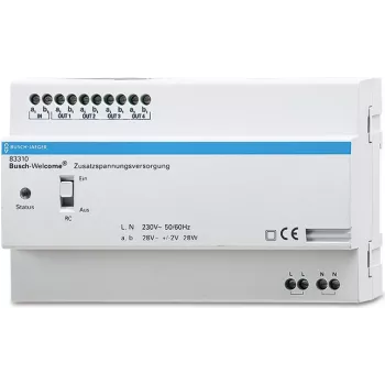 BUSCH JAEGER 83310 - Gegensprechanlage - siseruumides kasutatav - 230 V - 50/60 Hz - 28 V - Valge
