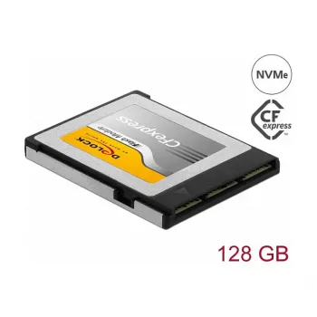 CFexpress mälukaart DeLOCK 128 GB TLC 54065