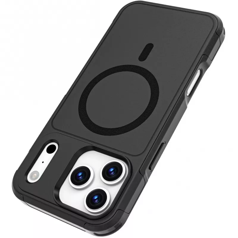 Äärisümbris 4smarts Defend iPhone 17 Pro Max Must 17,5 cm