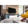 Cama TV-alus TORO 158 hall/valge läikiv