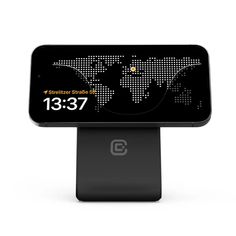 Siselaadija Crong CRG-MSPS-BLK nutikellale must Lightning USB juhtmevaba