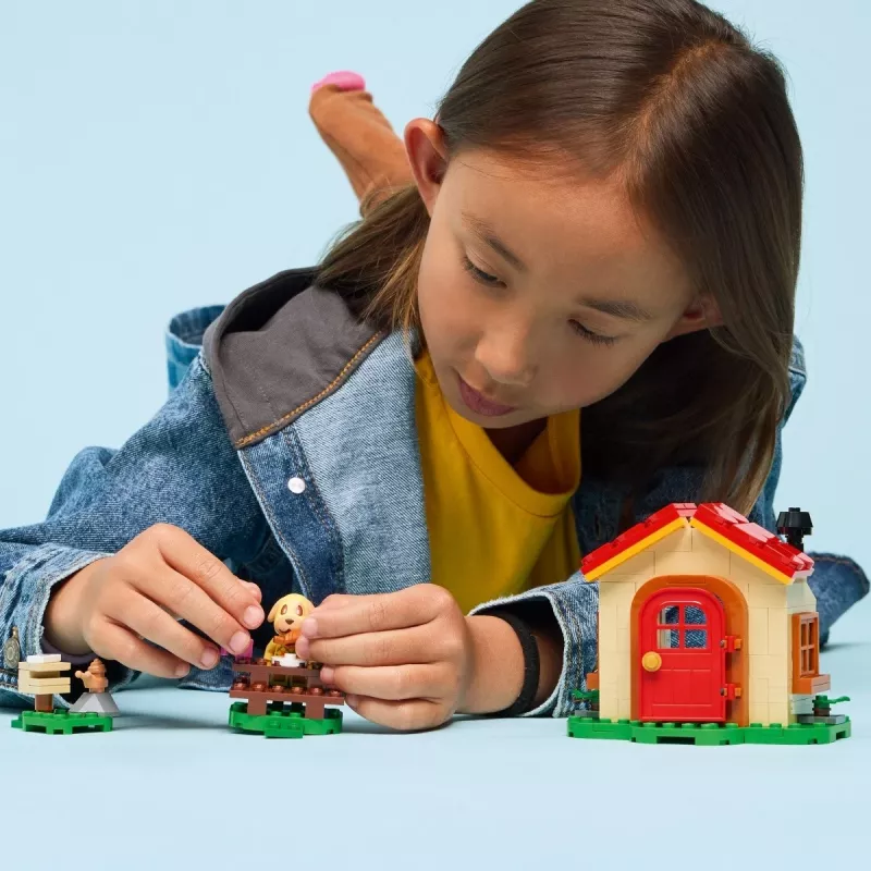 Ehitusmänguasi LEGO Animal Crossing Cozy House 77058, 149 tk, 1 minifiguur, suurus 120×90×70 mm