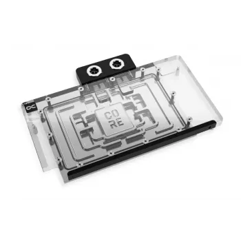 Taustplaat Alphacool 10269 Akrüül Alumiinium Kroom Vask Nailon Must 155.5x235.9x34mm