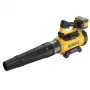 Akutoitega lehepuhur DeWalt DCMBL777X1-QW — harjadeta mootor, 21,5 m³/min, 258 km/h, 9 Ah aku, 3 kiiruse seadistust, 3,2 kg
