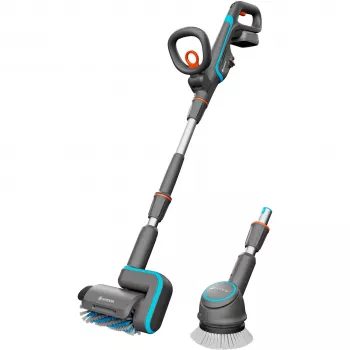 akutoimeline mitmepuhastusvahend AquaBrush Universal 18V P4A, kõva põranda puhastaja Hall/türkiis, Li-Ion aku 2,5Ah P4A, POWER FOR ALL ALLIANCE