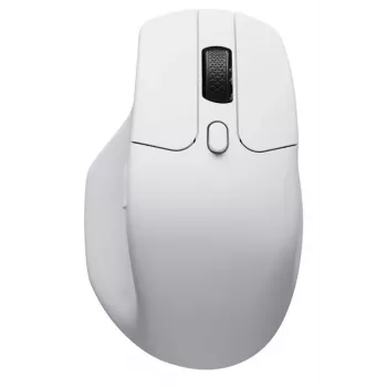 Hiir Keychron M6 paremakäeline RF-juhtmevaba + Bluetooth + USB-C optiline 30000 DPI valge