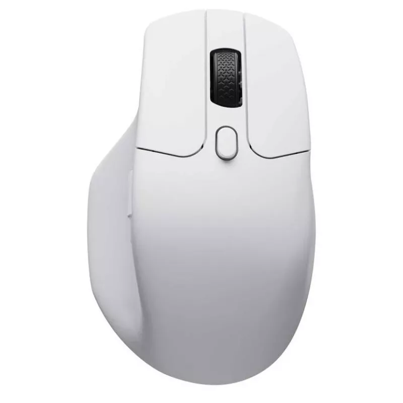 Hiir Keychron M6 paremakäeline RF-juhtmevaba + Bluetooth + USB-C optiline 30000 DPI valge