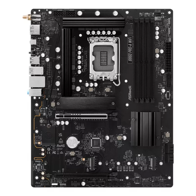 ASRock B860 Pro-A WiFi emaplaat