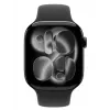Watch Series 11 GPS 46mm Jet Black alumiiniumkorpuse ja musta spordirihmaga - S/M