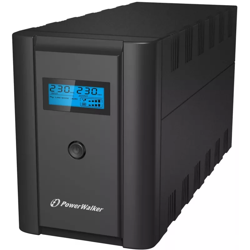 PowerWalker VI 1200 SHL Schuko katkematu toiteallikas (UPS) Line-Interactive 1,2 kVA 600 W 4 vahelduvvoolupistikupesa