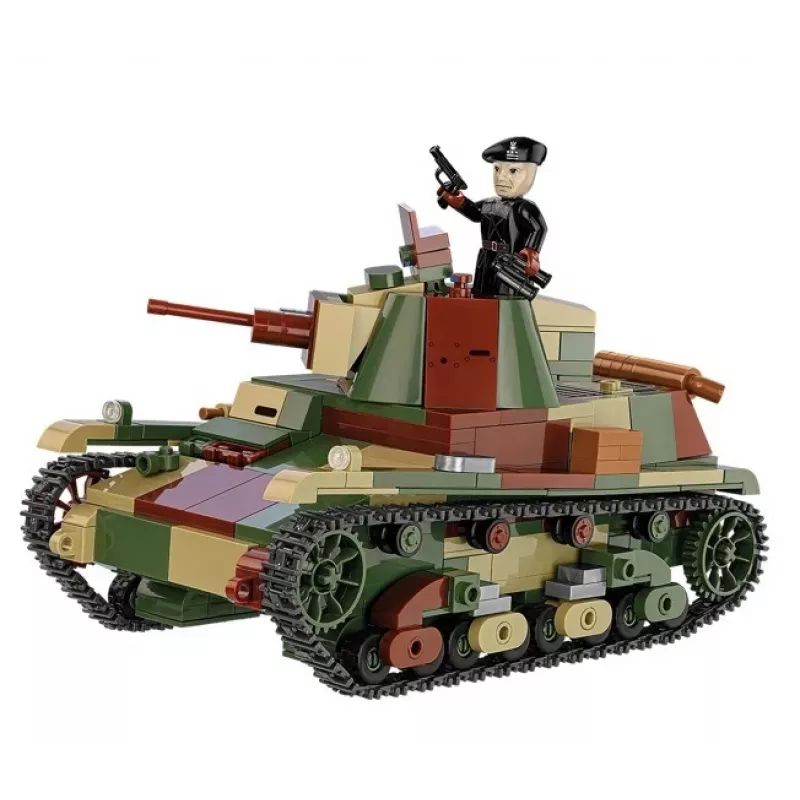 Cobi ehitusklotsid Kerge tank 7TP mudel, 669 osa, COBI-2661