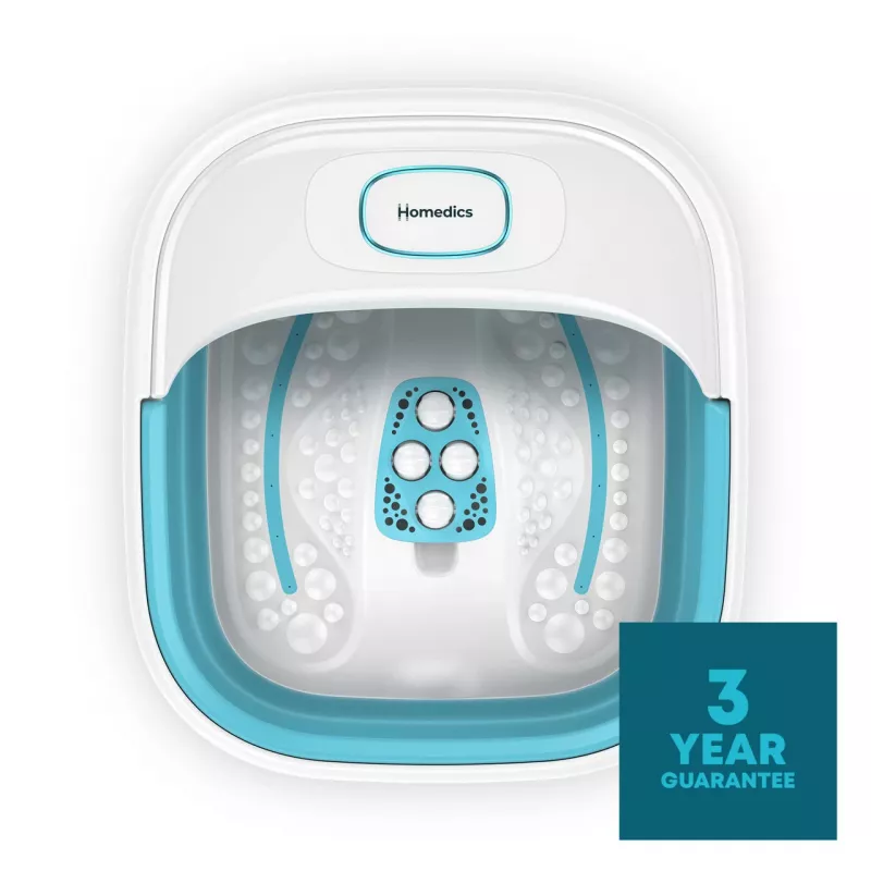 Foot spa HoMedics FB-70BL-EB — kokkupandav kompaktne jalavann koduseks kasutamiseks