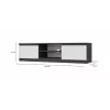 RTV 140 MALWA ANTHRACITE/Valge