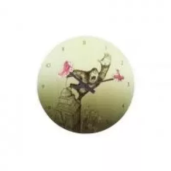 NeXtime kell 8633 King Kong, Ø43 cm, Seinale, Roheline